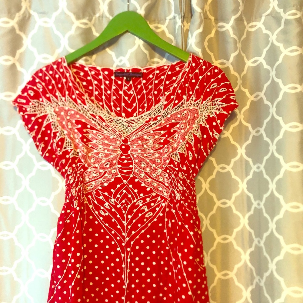 The most amazing vintage butterfly tunic or dress